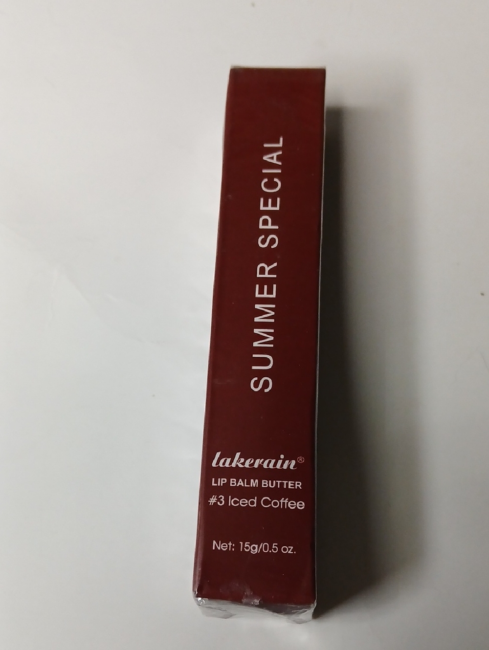 lakerain Summer Special Lip Balm Butter #3 Iced Coffee - Deep Brown